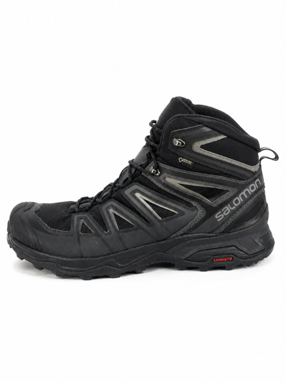 Salomon X Ultra Mid GTX Gore Tex Hiking Boots Black Mens 13 Waterproof